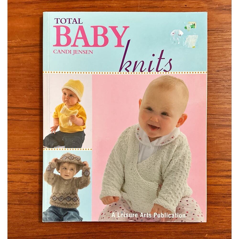 Total Baby Knits Candi Jensen Leisure Arts Knitting Book Patterns